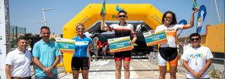 Manuel Jesús Pérez y Katrin Burow brillan en la Faro Fuerteventura