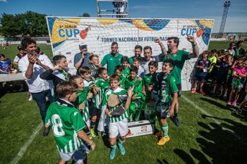 El Betis se proclamó campeón de la sexta Jamón Cup de Calamocha