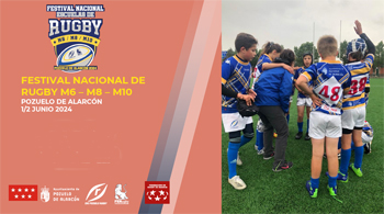 Pozuelo de Alarcón acoge el Festival de Escuelas de Rugby M6, M8 y M10