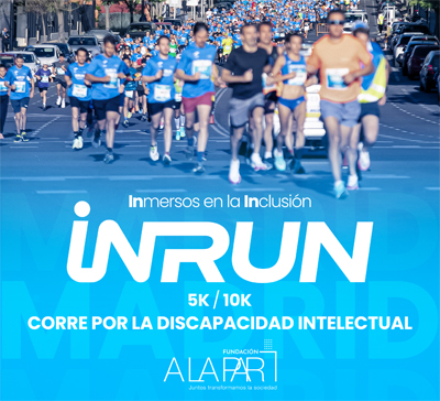 La Fundación A LA PAR organiza la segunda edición de la carrera InRUN
